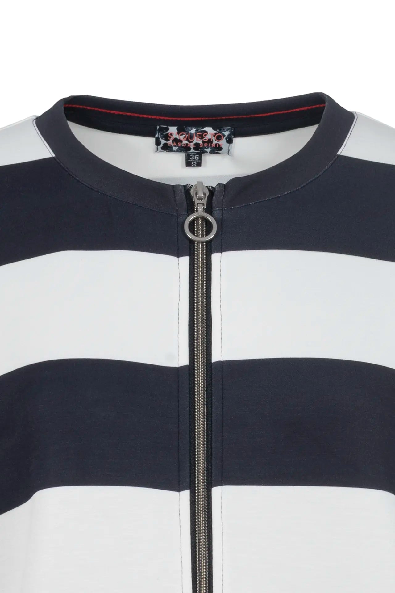 Sequesto Sweat jacket, full sleeve, round neck