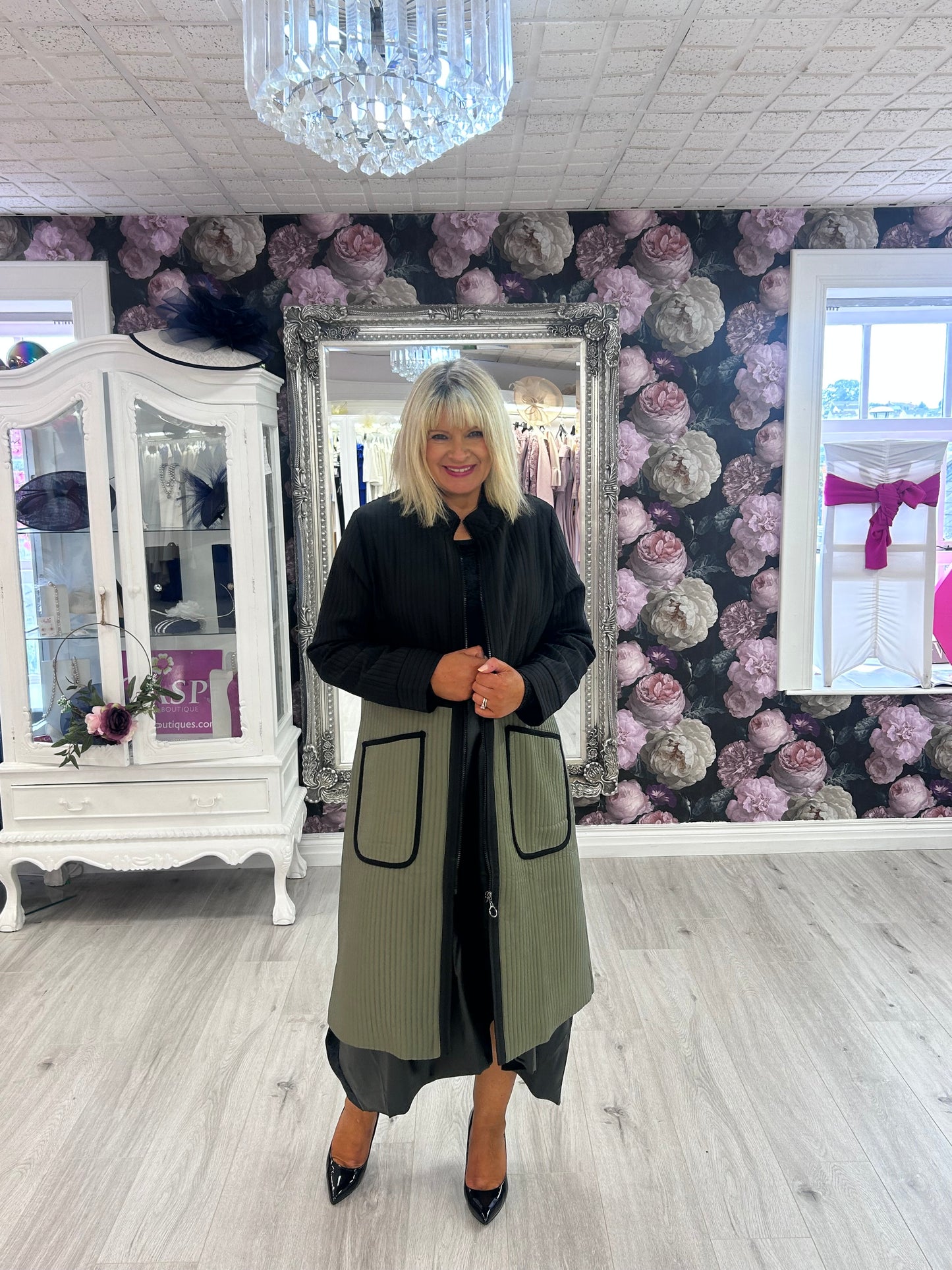 Inco black and Olive coat