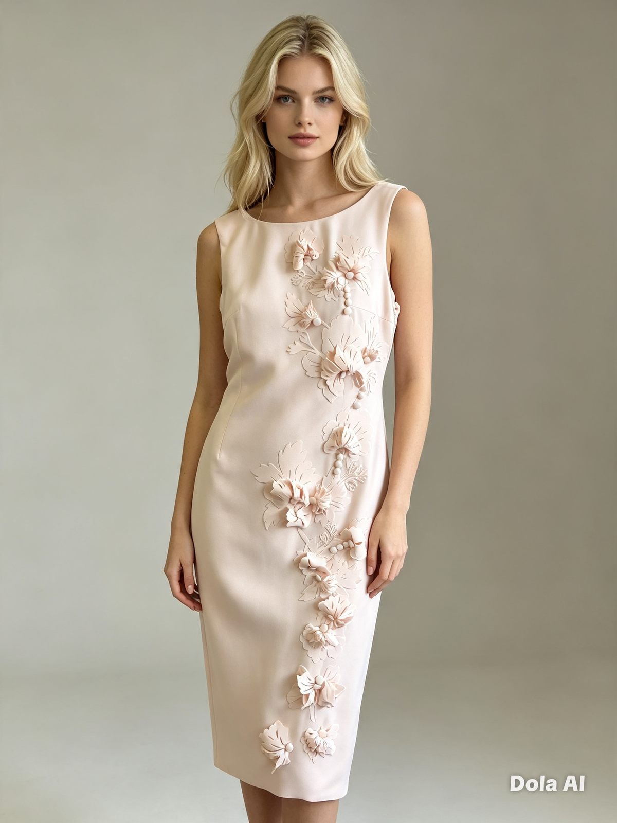 EXQUISITE BLUSH PEACH OCCASION
DRESS