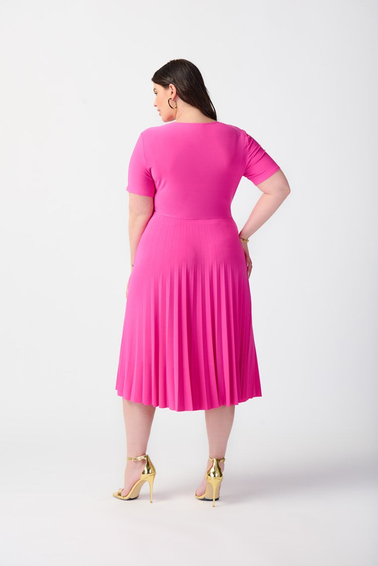 Joseph ribkoff pink dress 241013