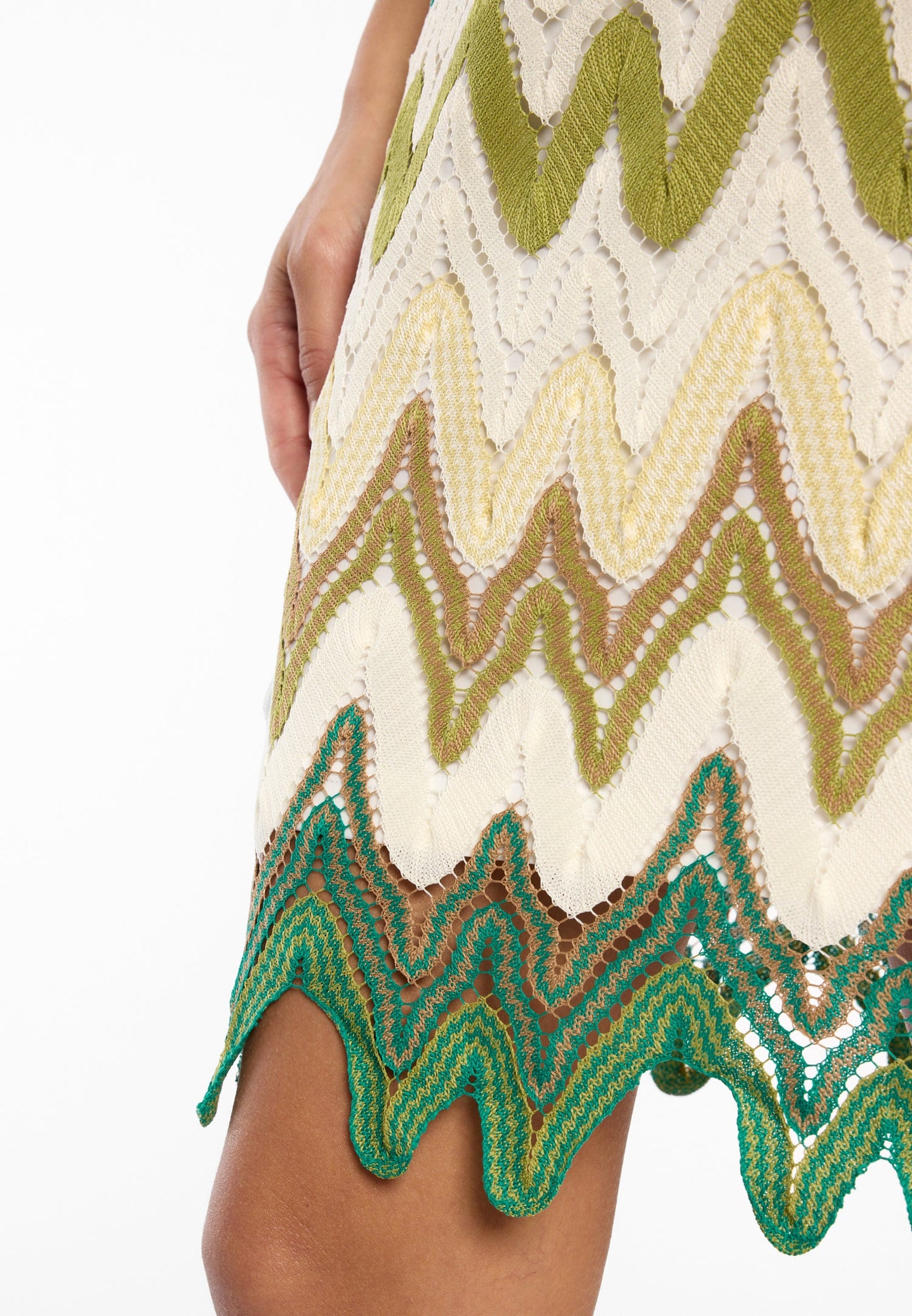 ⸻
Ana 41906 Zig-Zag Knit Dress 3833