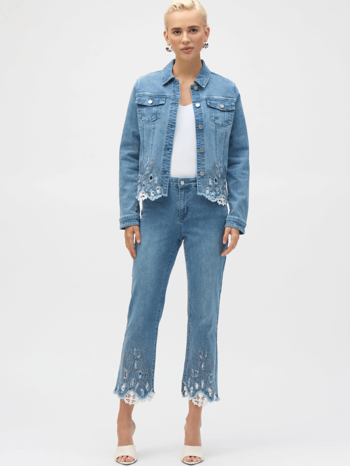 Joseph Ribkoff Denim Jacket..