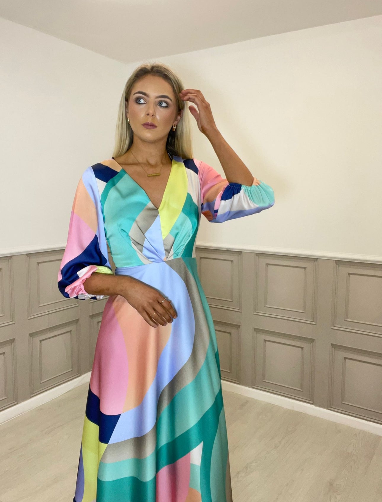 MONCHO HEREDIA AGUA DRESS