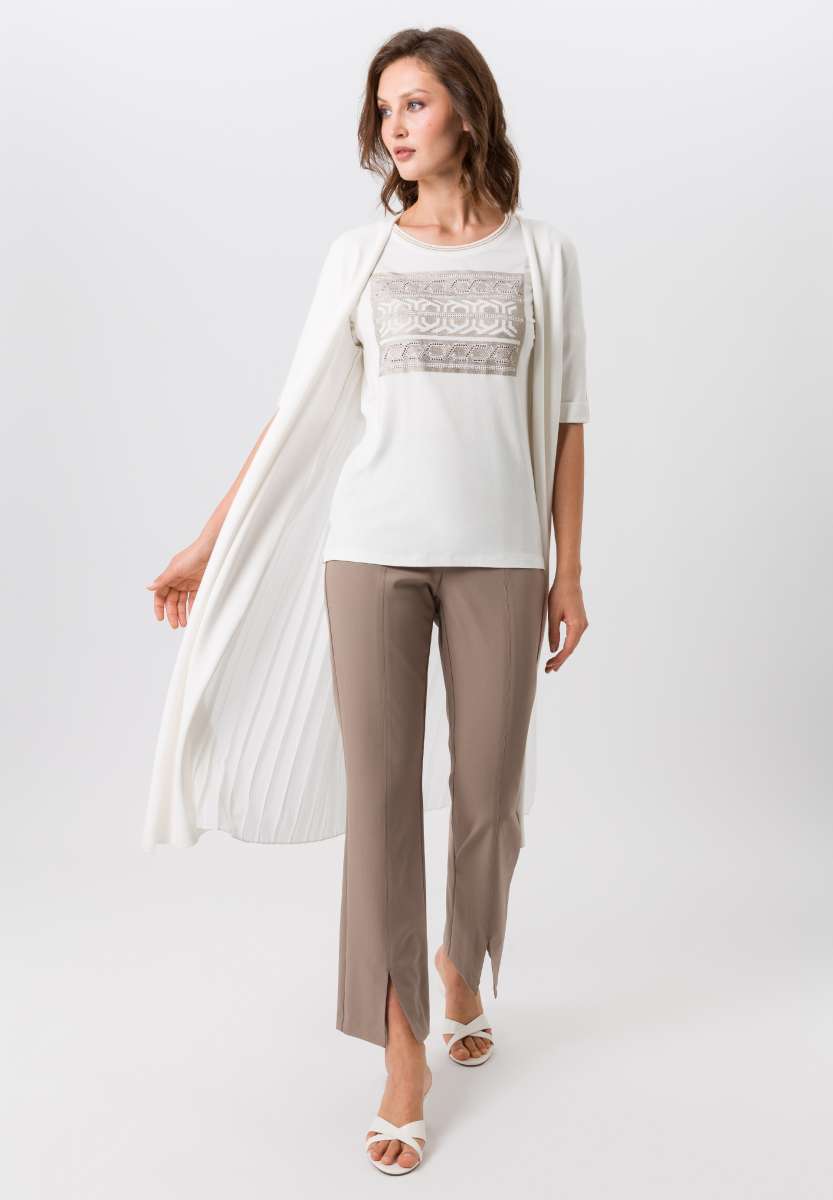 Tuzzi white cardigan