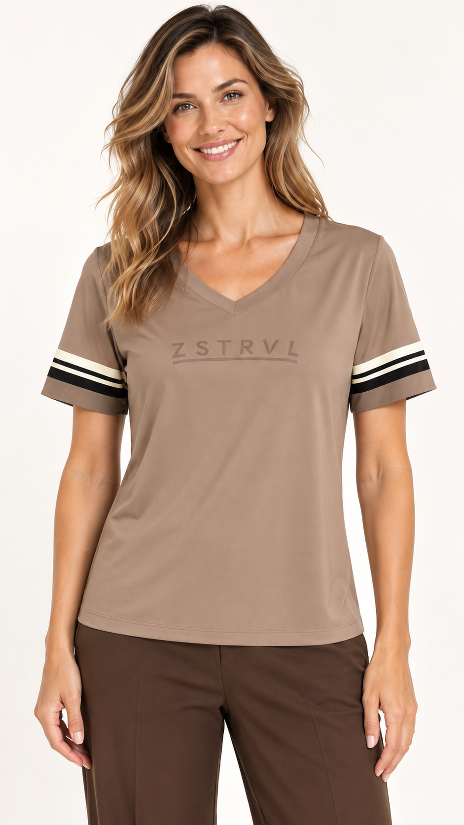 Zoso beige travel t shirt