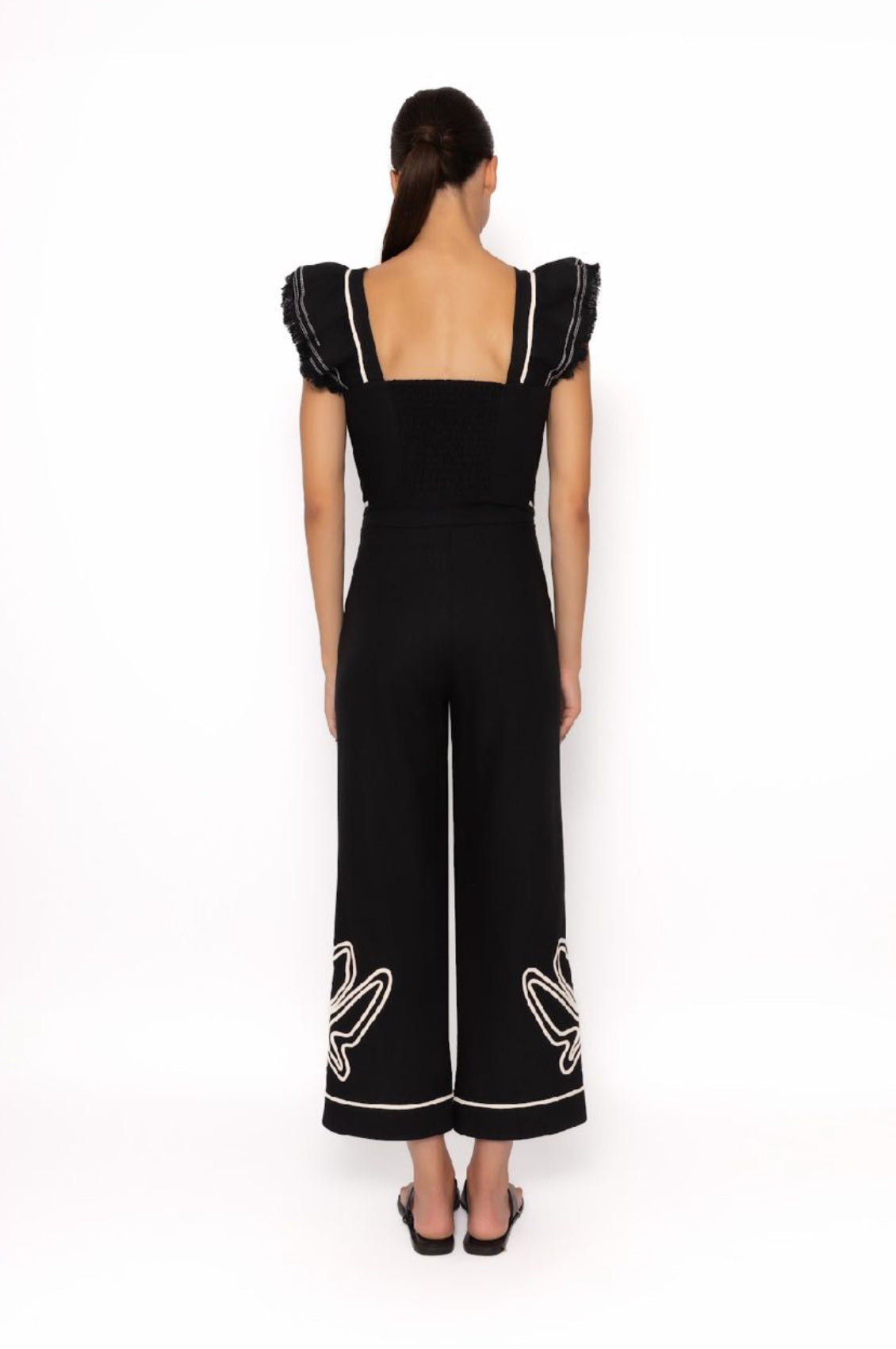 ARGGIDO 49530 Top and Trousers co ord in black