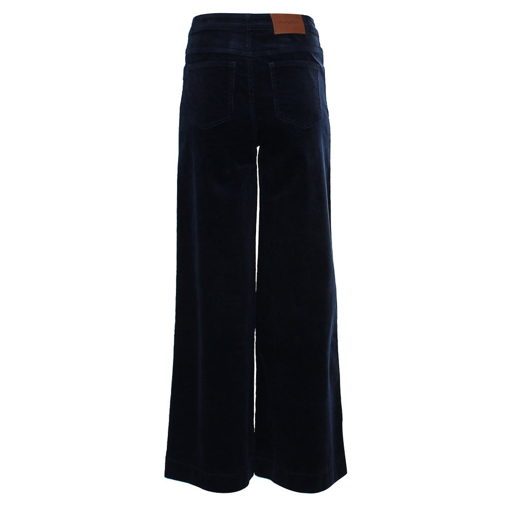 Rant & Rave Rochelle Wide Leg Cord Navy