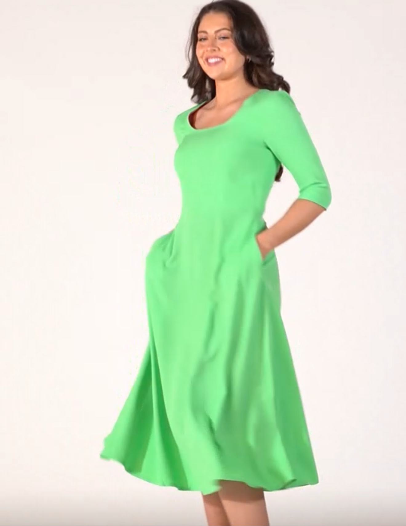 Sisolei green dress