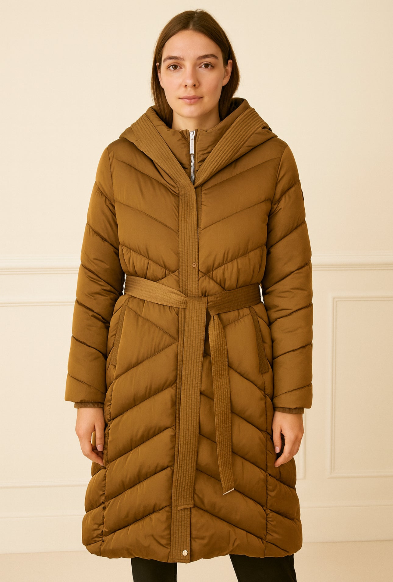 EDAS BRONZE PUFFER COAT