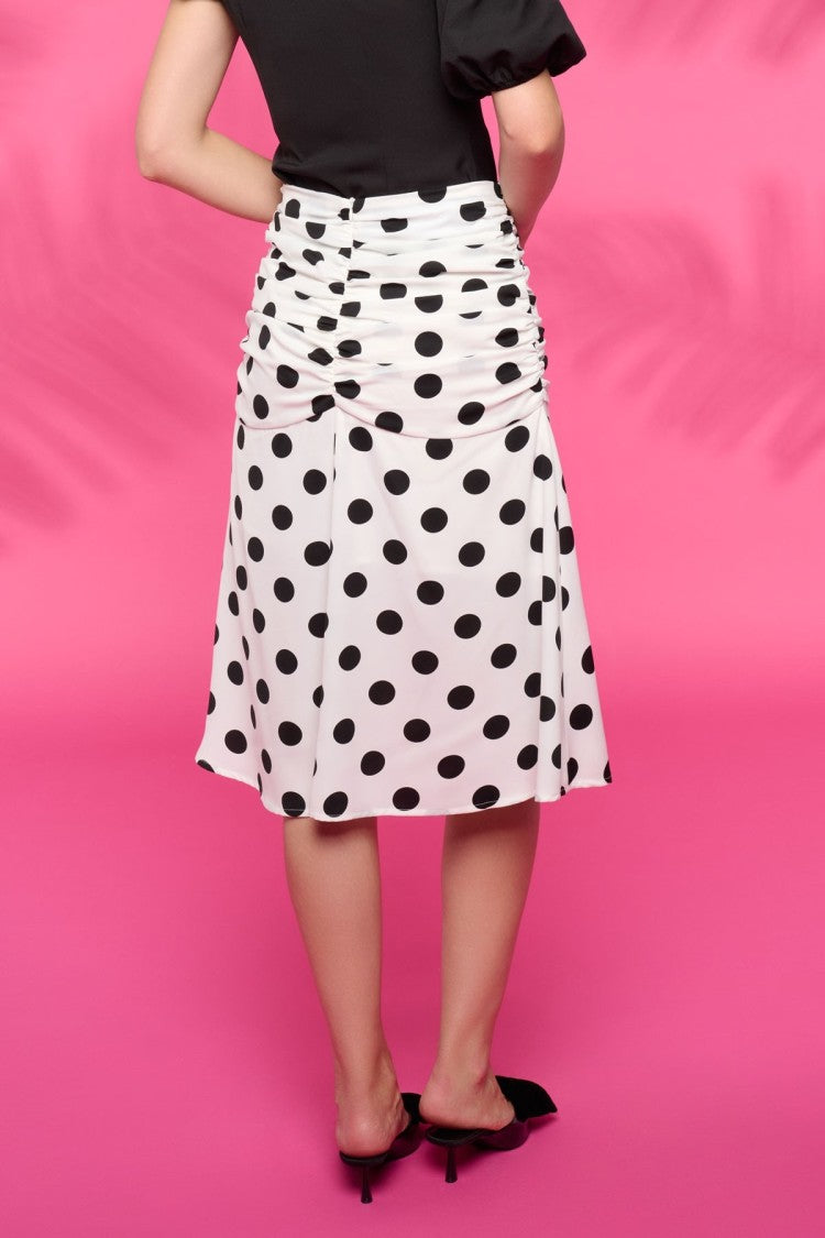 Holly Polka dot skirt