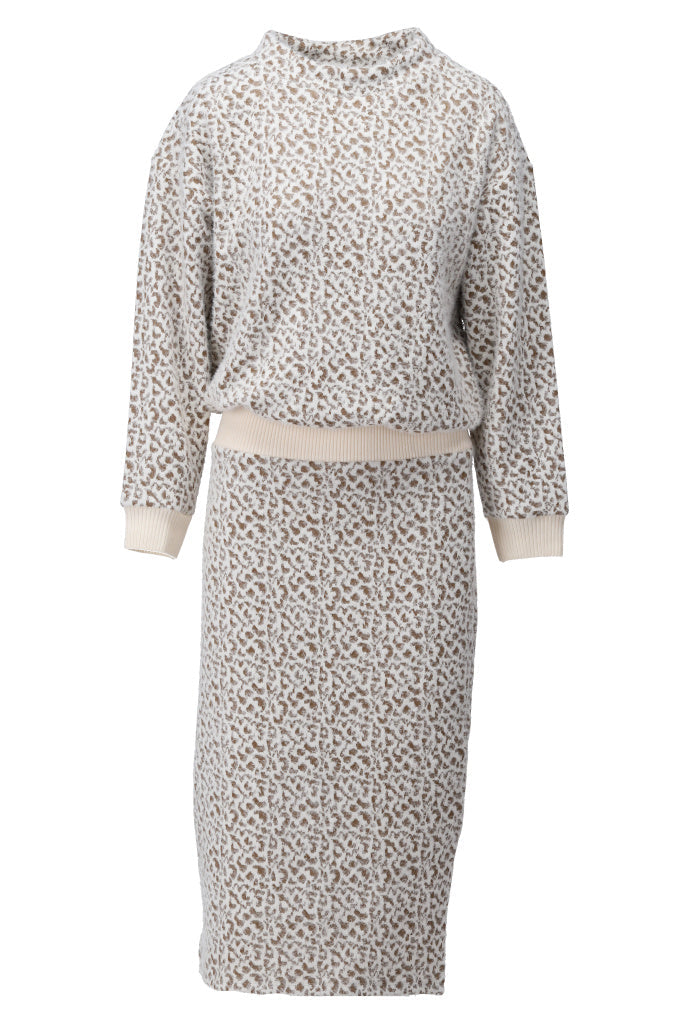 K Design Midi Pattern Dress