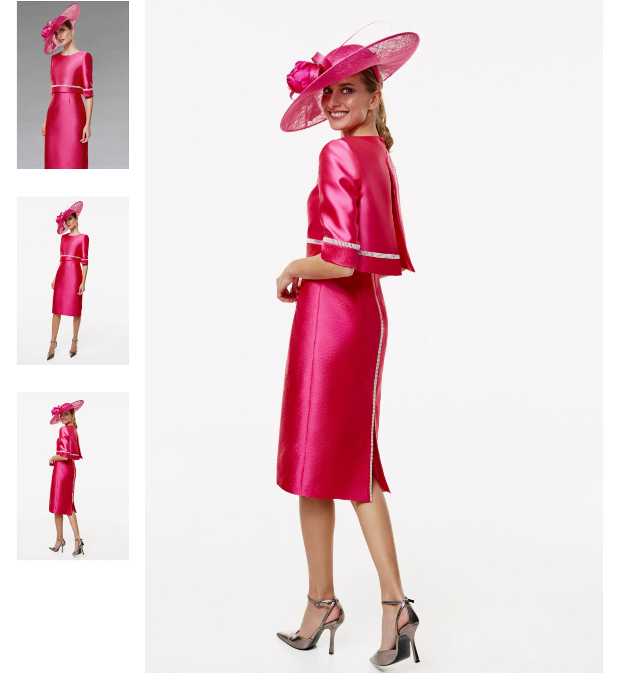 Gabriela two piece fuchsia pink 