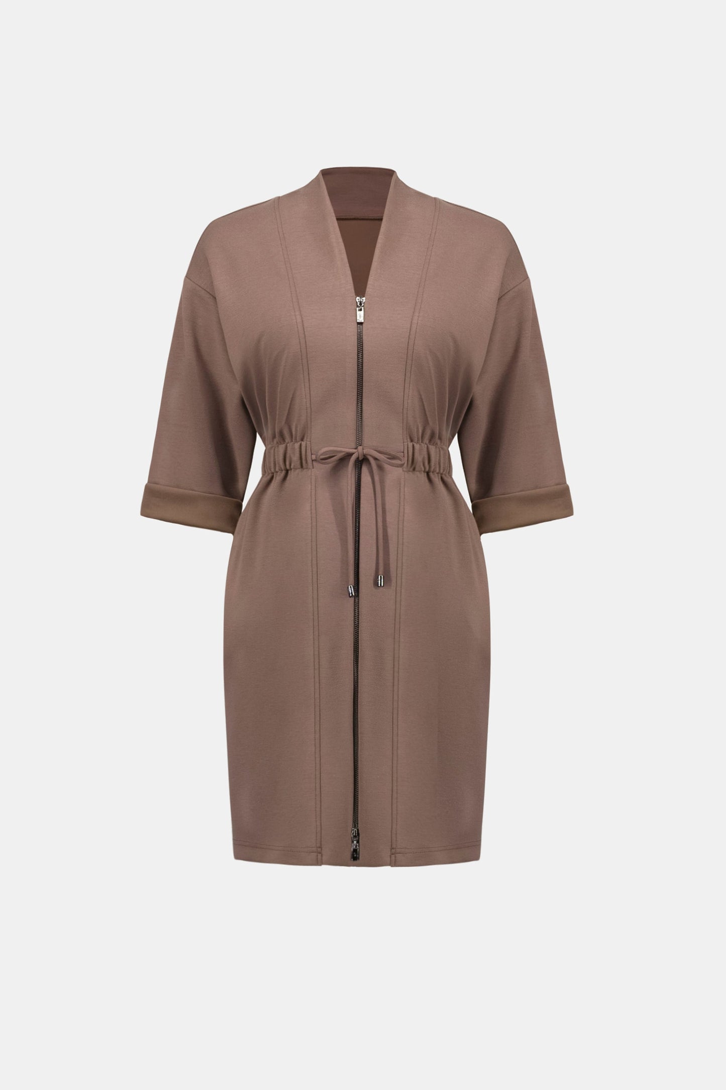 JOSPH RIBKOFF Scuba Jersey Dress With Front Zipper 263605
