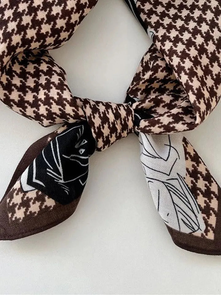 Patterned harmony scarf