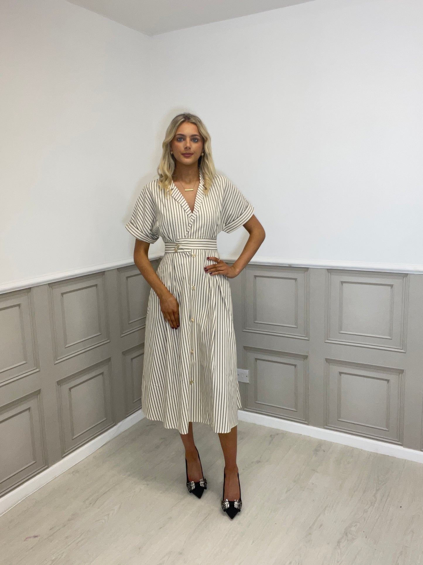 Marinetta stripe dress