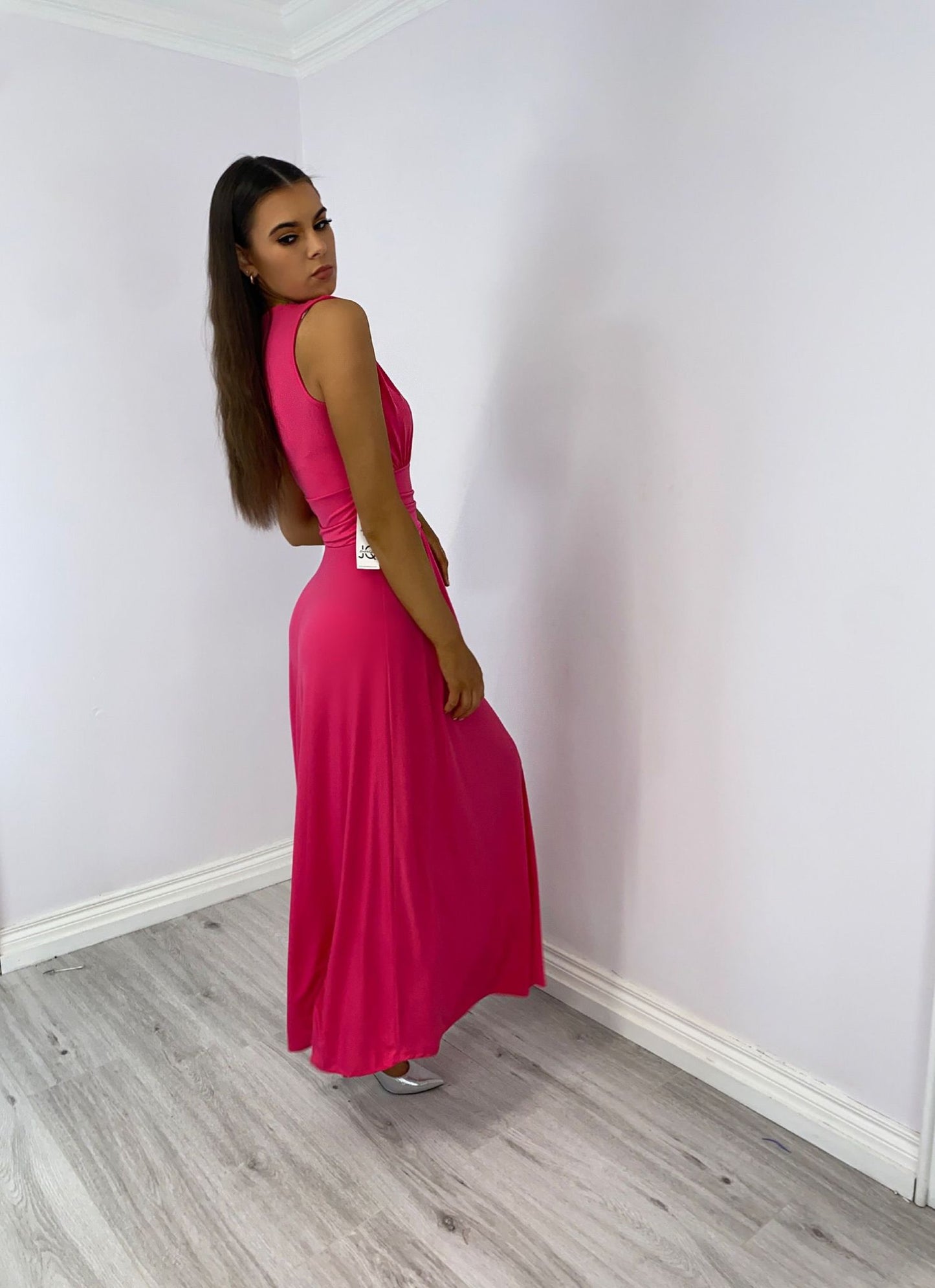 Megan pink maxi