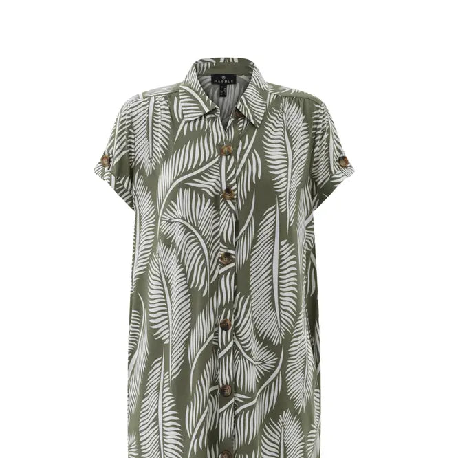 Marble khaki dress7921/123