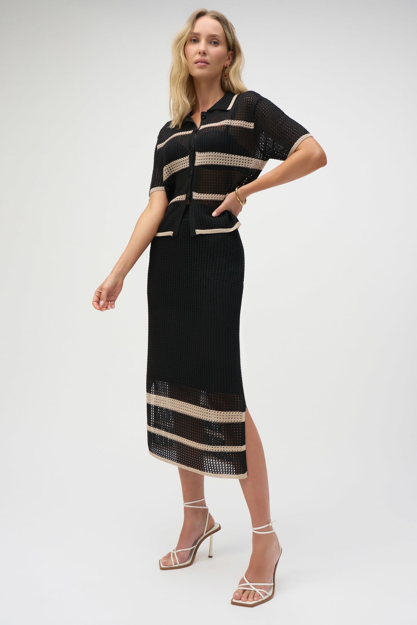 Joseph Ribkoff 252924/252923 sweater knit and lds skirt