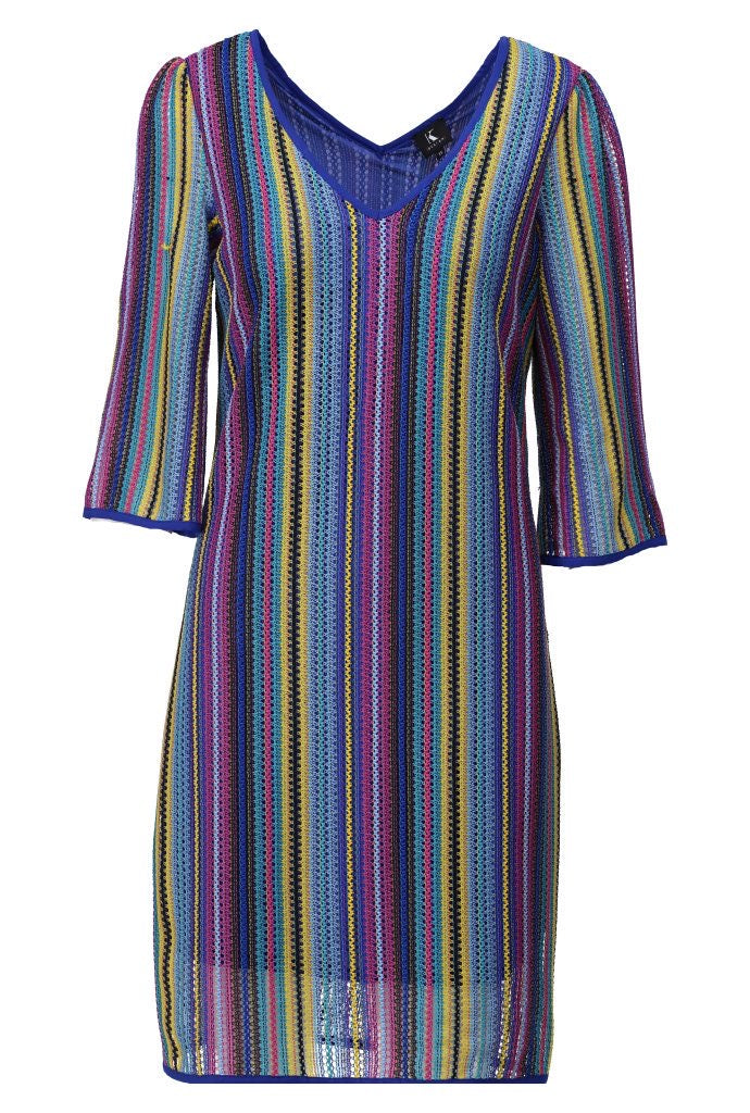 K-Design blue stripe dress