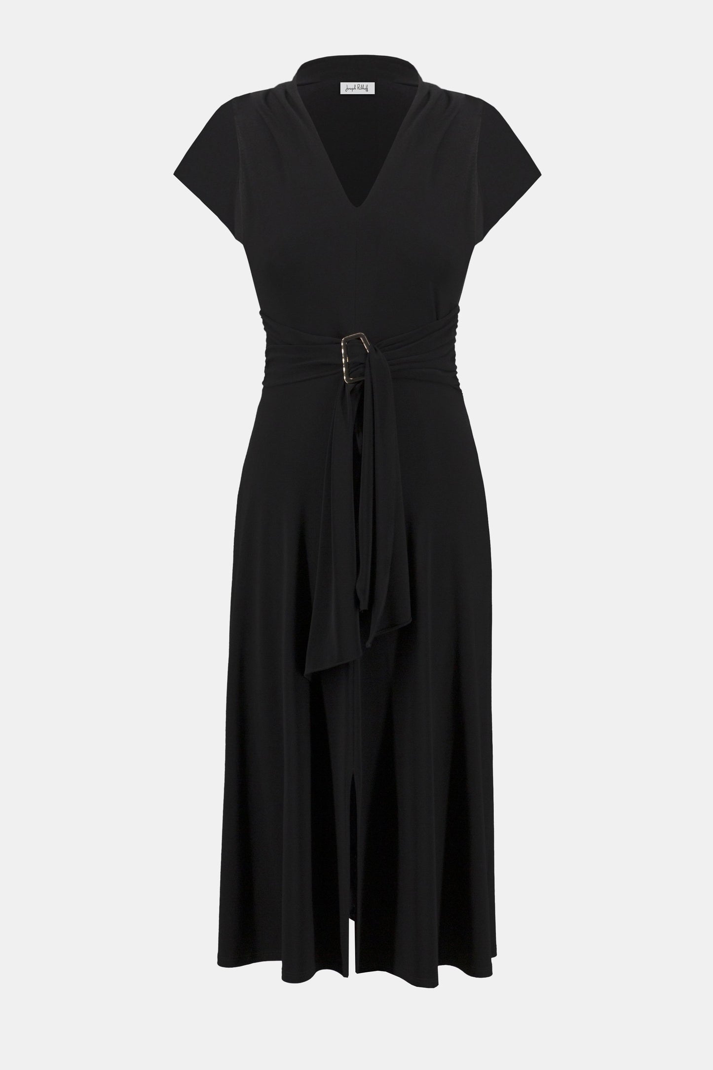 252091x Joseph Ribkoff black silky knit dress