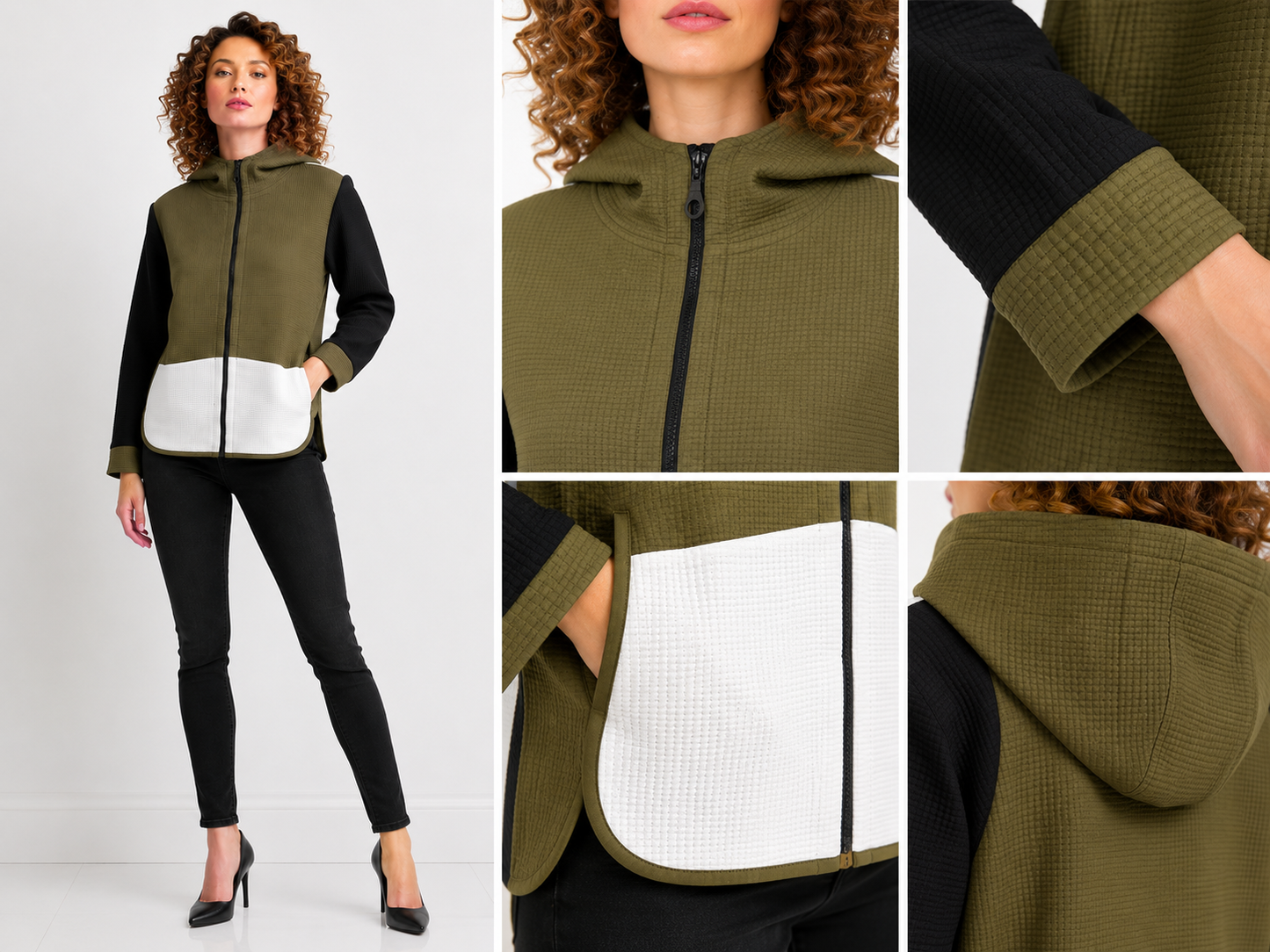 Khaki Colour Jacket – inco 1236