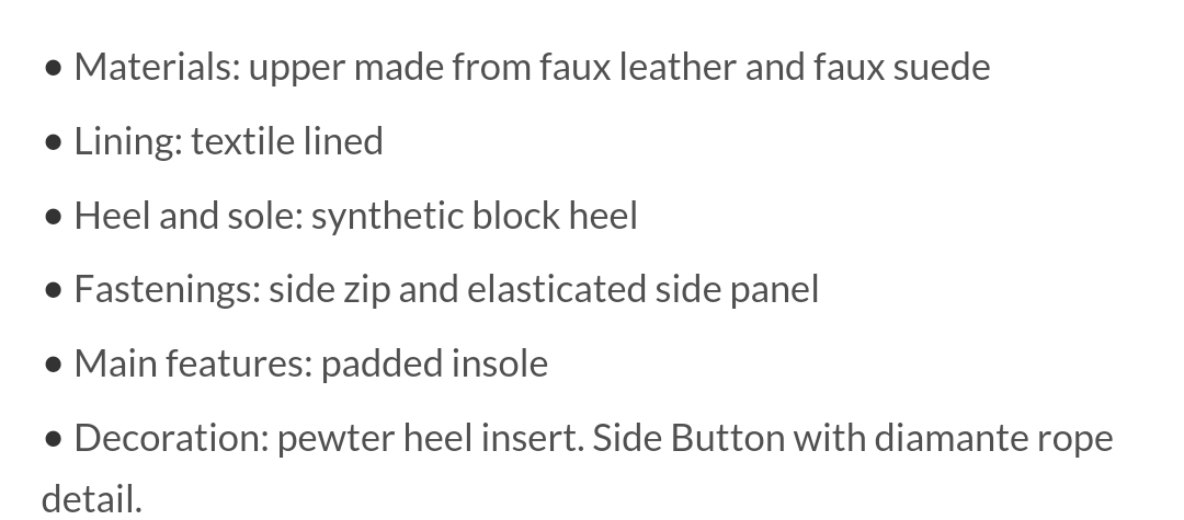 Lunar Amari patent ankle boot