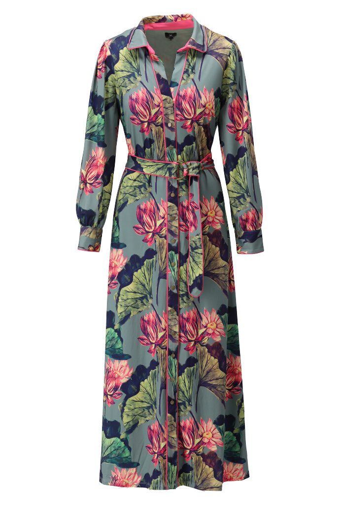 K design Floral print dress