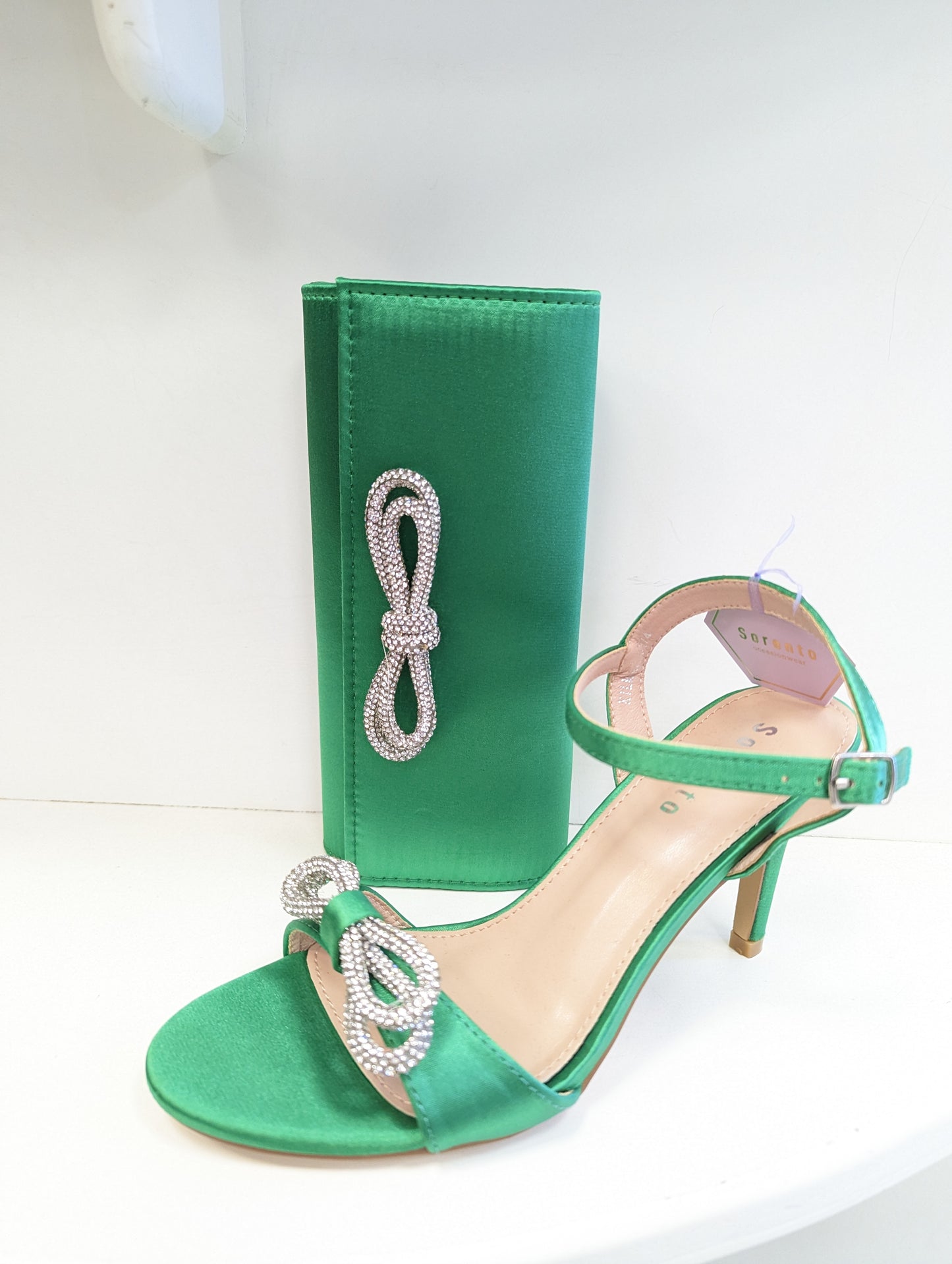 Sorento green sandal