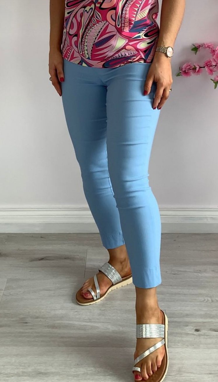 Robell light blue trouser