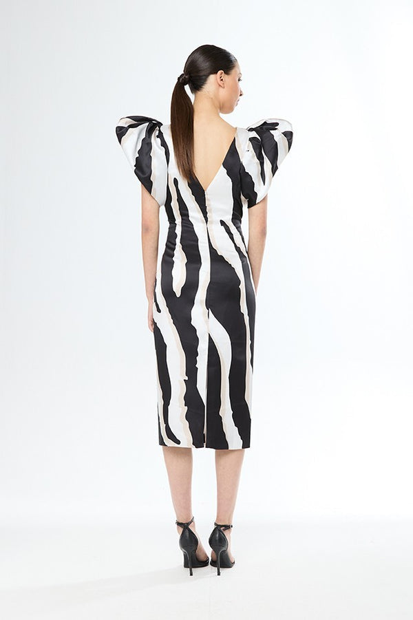 Carla Ruiz animal print dress