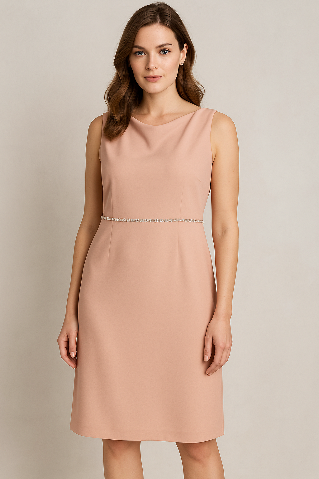 Blush dress and cape code 2