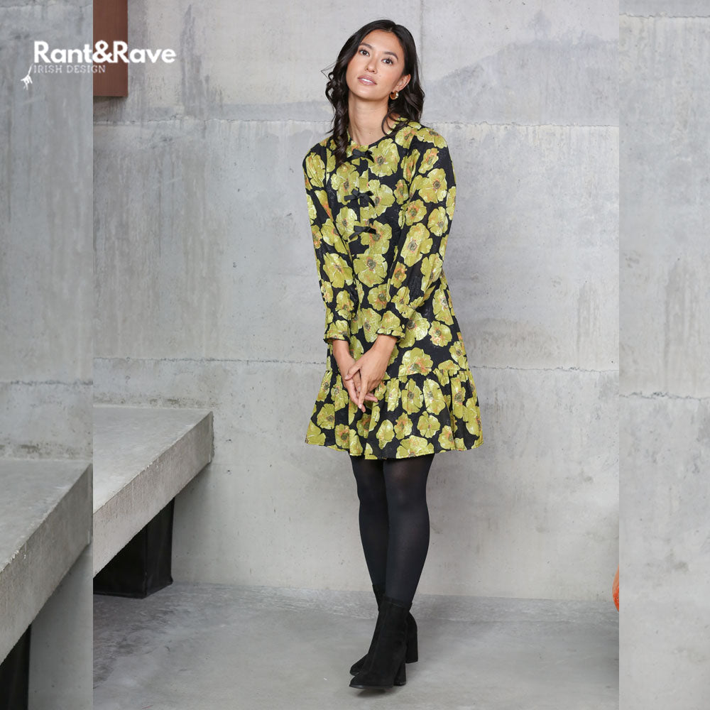 Rant & Rave Daina Dress Lime Green