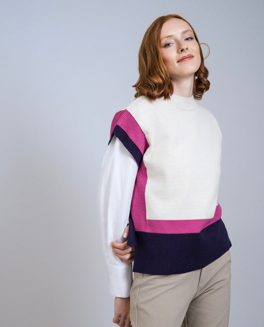 Scorzzo Sleeveless Knit Jumper