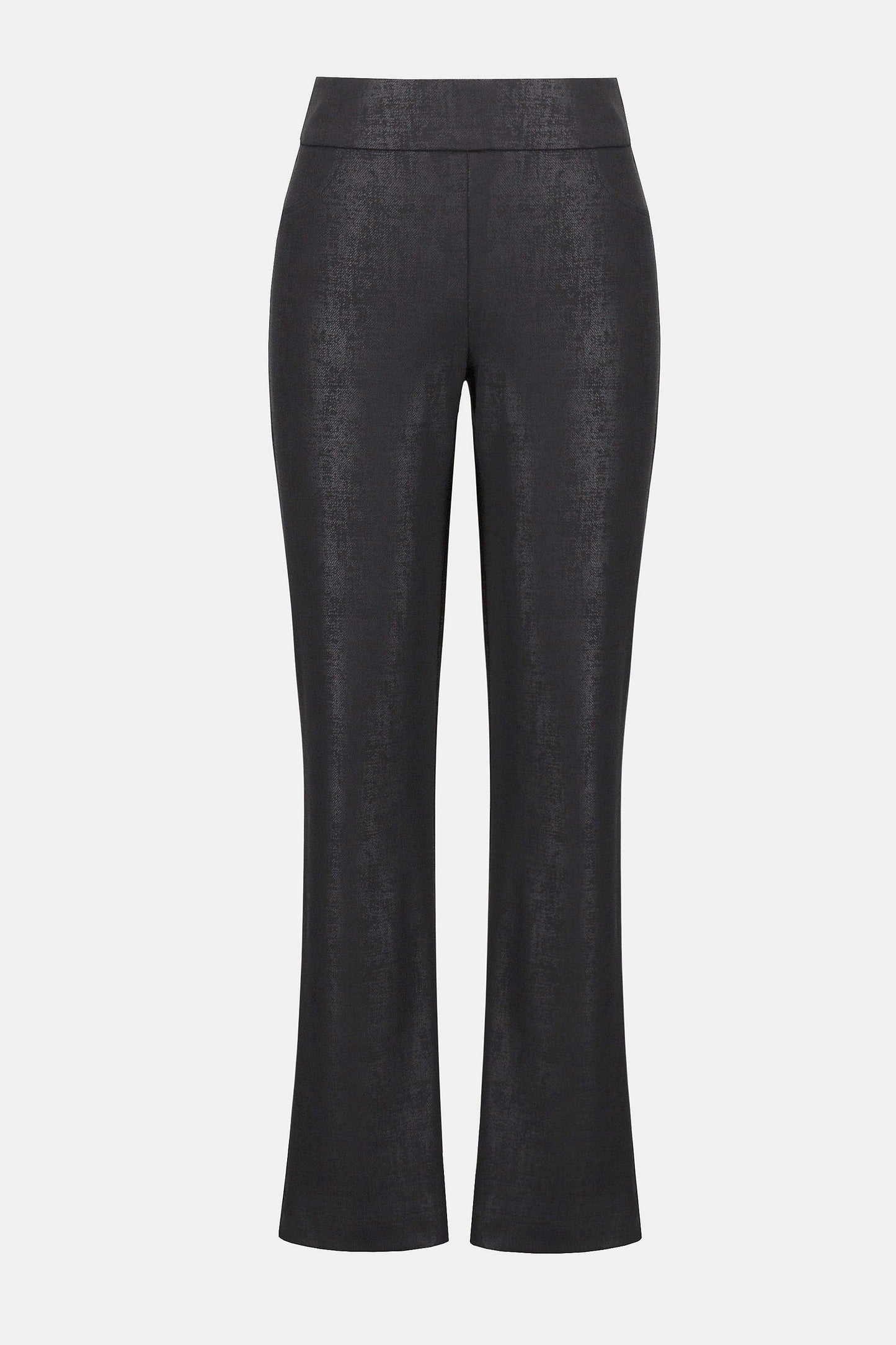 JOSEPH RIBKOFF 253000 Silky Knit Straight Pull-On Pants Black