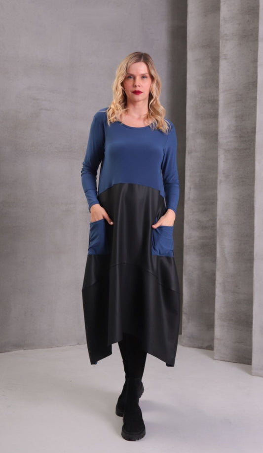 Inco 2142 Petrol/Black Dress