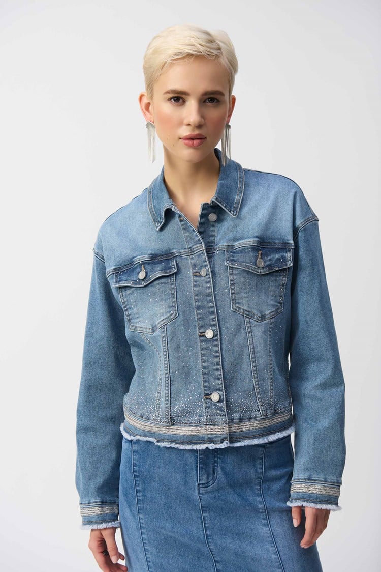 Joseph ribkoff denim jacket 251953