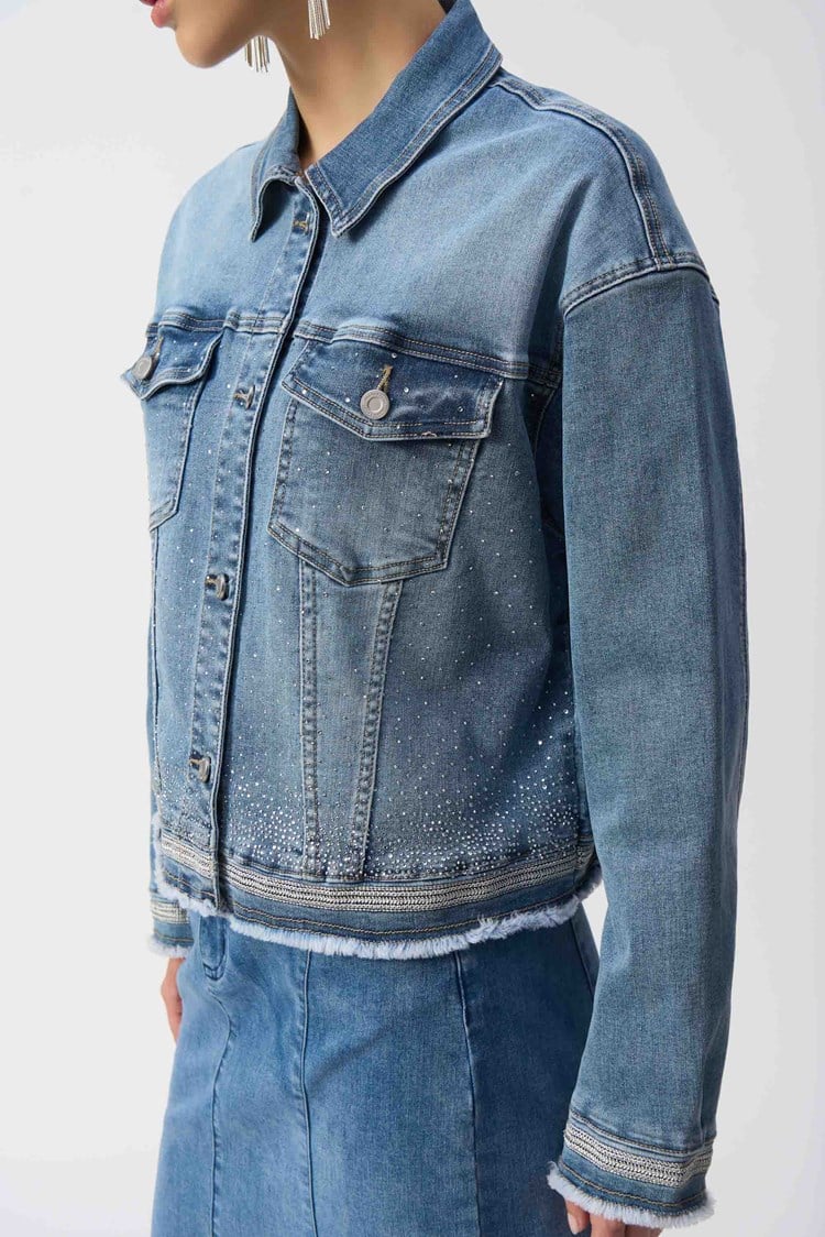 Joseph ribkoff denim jacket 251953