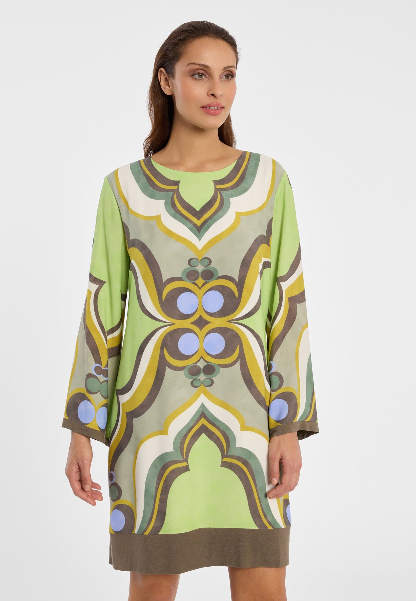 Ana Printed Dress Della 41820