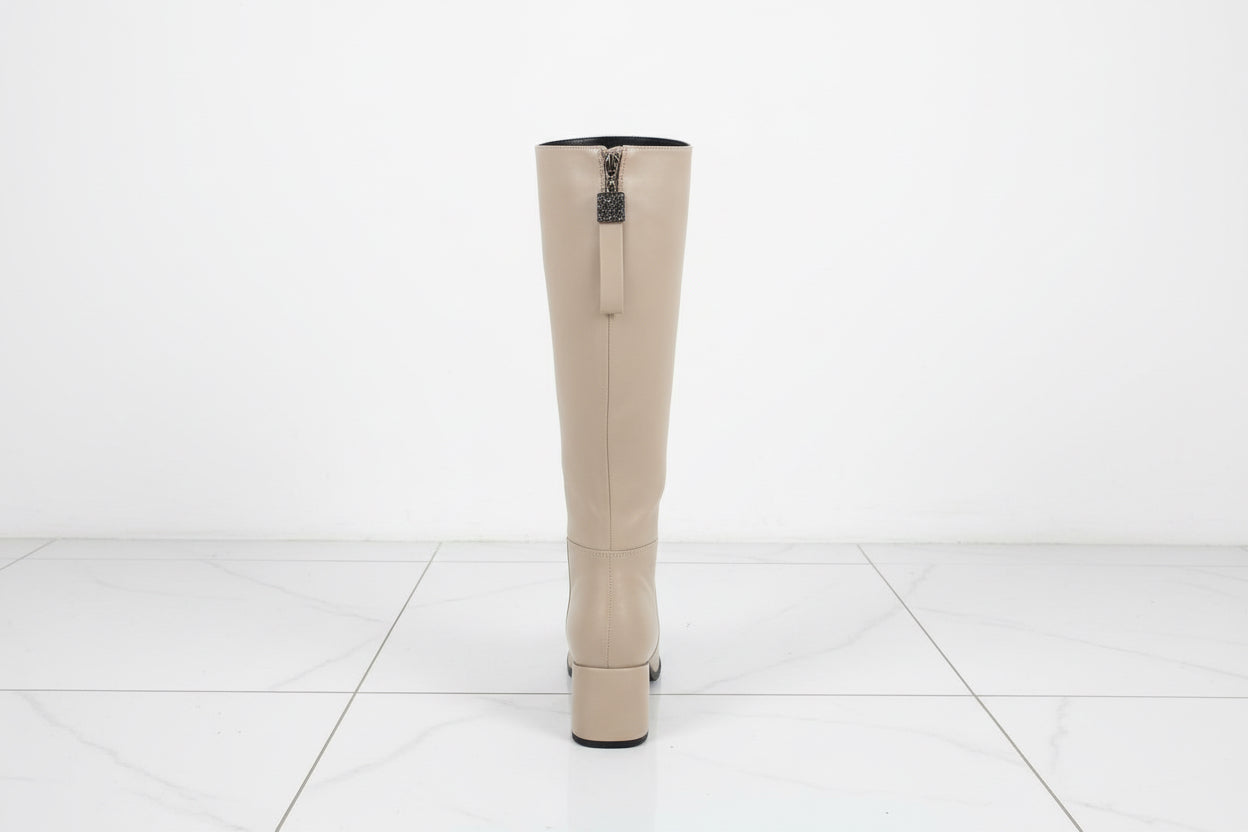 Loretta Vitale Leather Knee-High Boots c9660