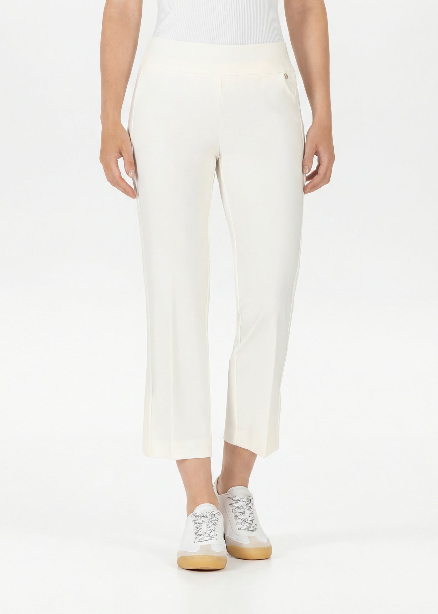 Stehmann INA23-650 cream trouser with slit