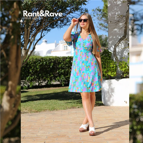 Nina turquoise dress