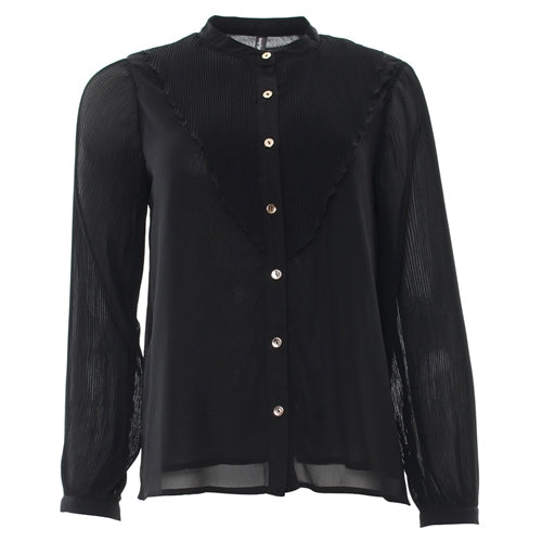 Louella black blouse