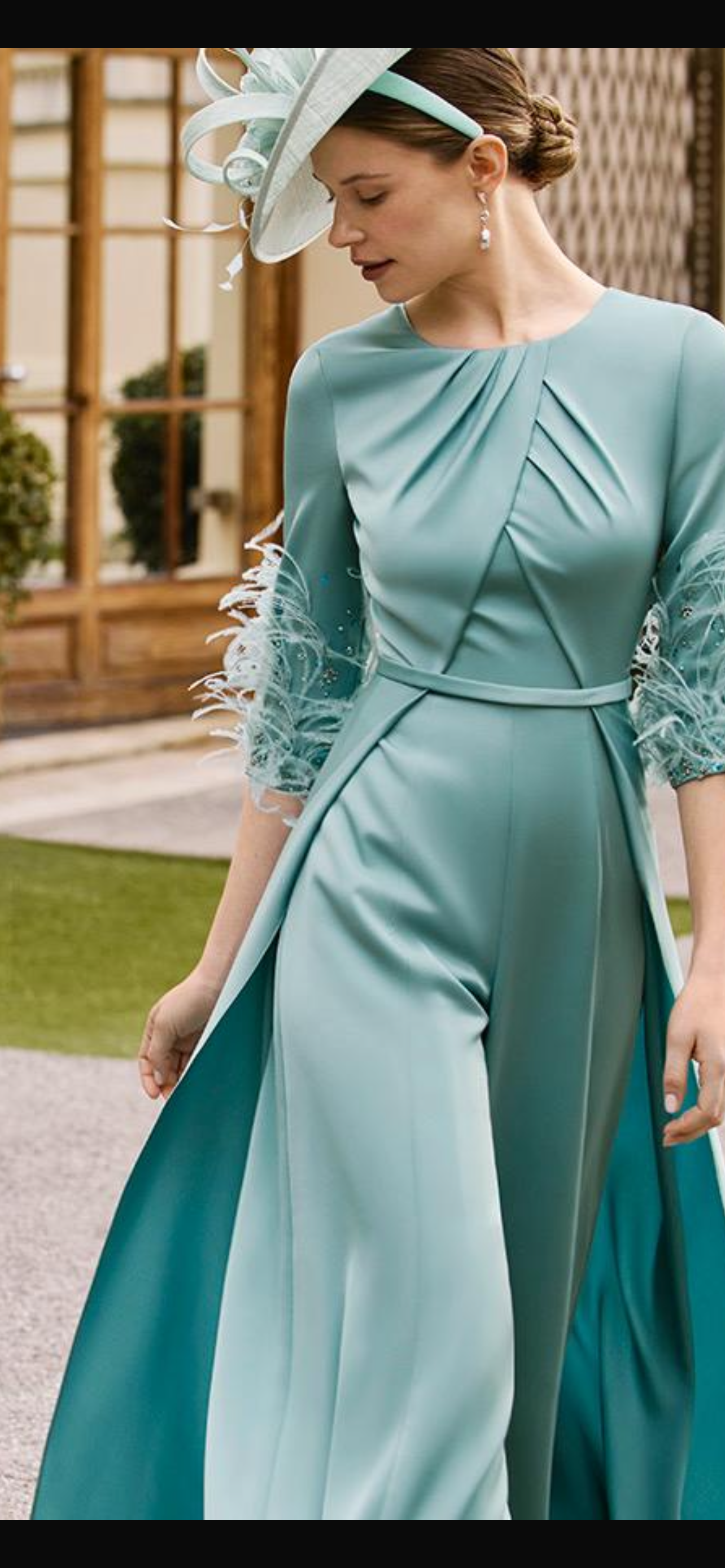 Couture Club Celadon-Green 1GA9 jumpsuit