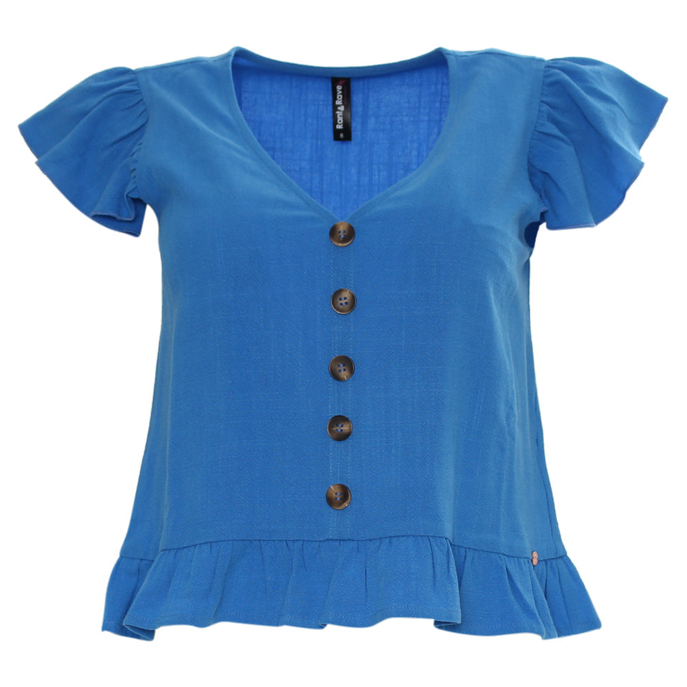 Rant & Rave Lois Co-Ord Blue