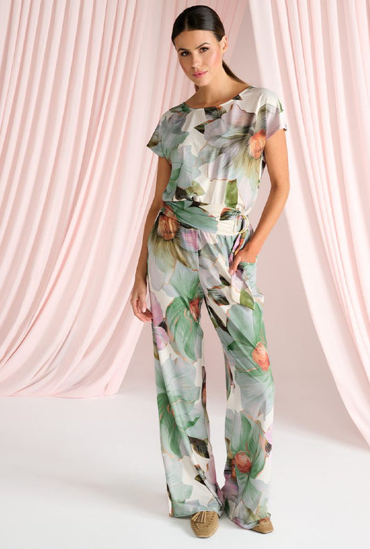 K Design C112 flower jumpsuit
