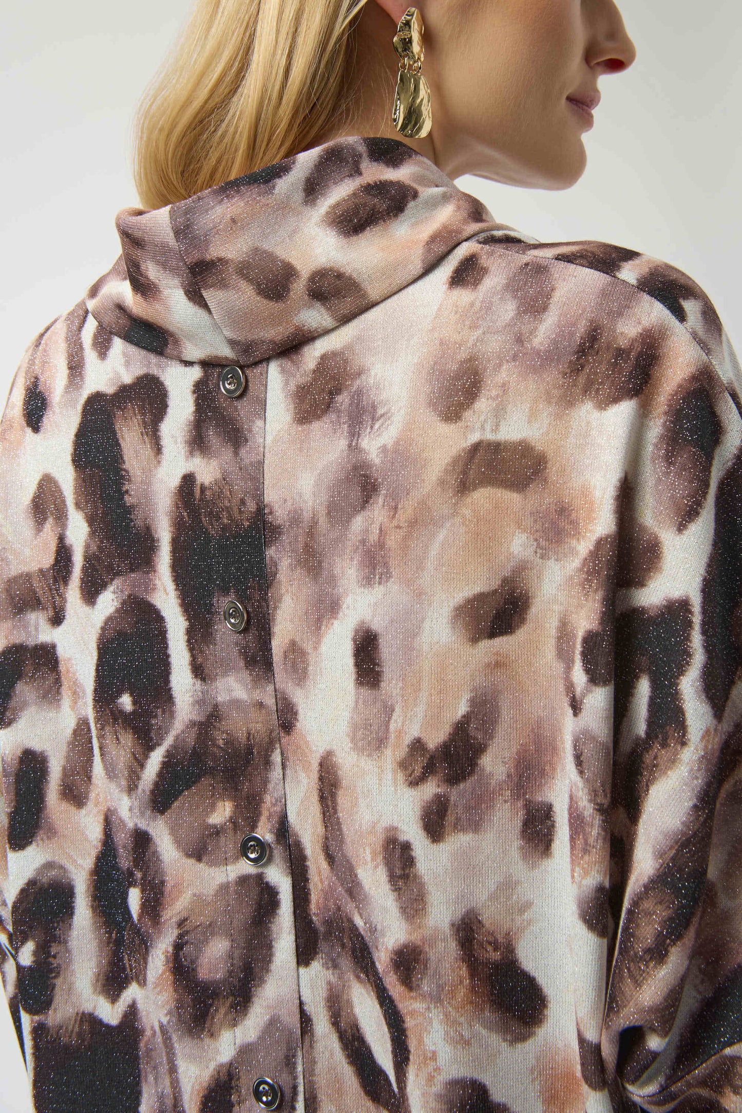 Sweater Knit Animal Print Tunic
254033