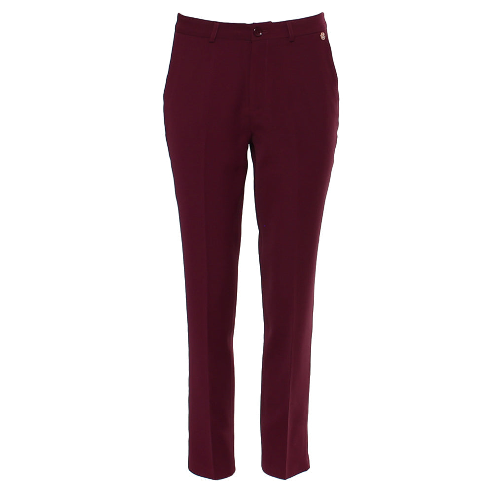 Rant & Rave Bella Straight Leg Trouser Cranberry