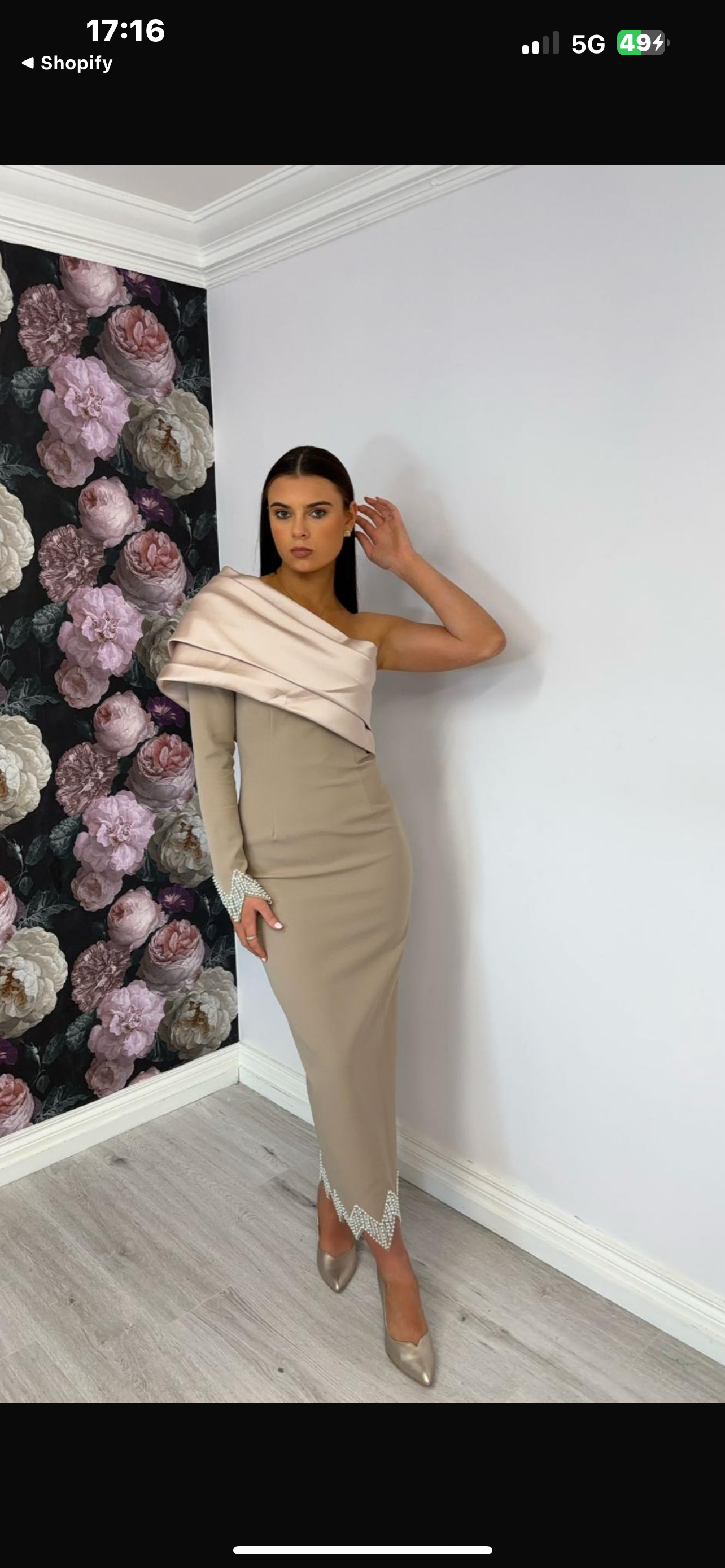 Nude Corinna Dress..stunning