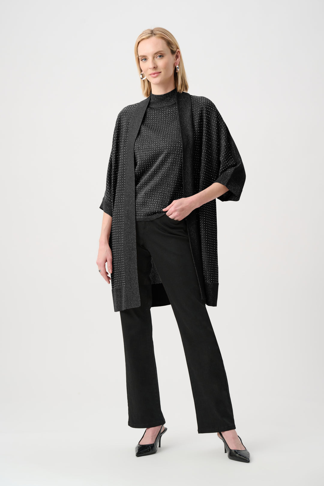 Joseph Ribkoff Cover-Up with Iron-On Detail Style 254937