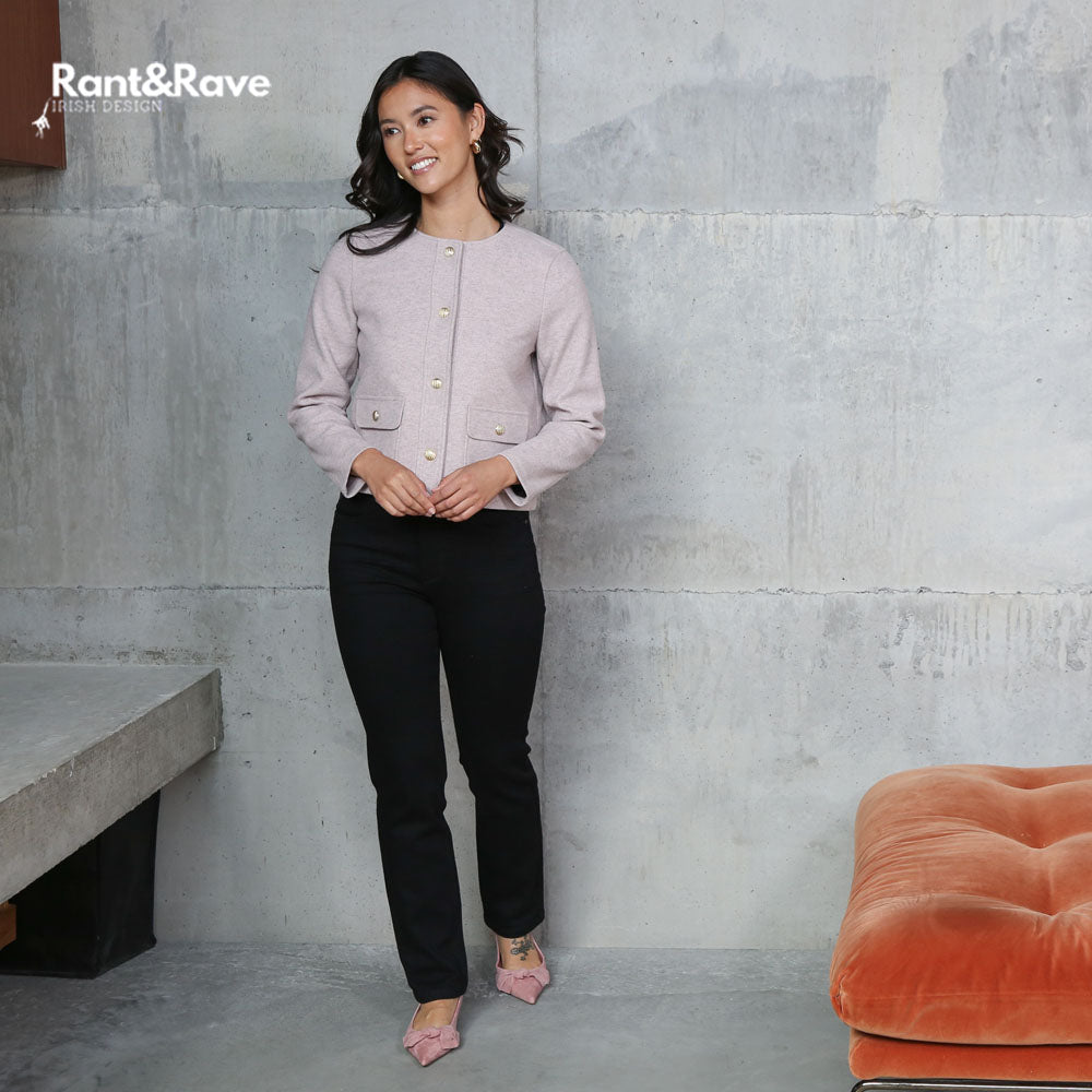 Rant & Rave Eada Jacket Pink.